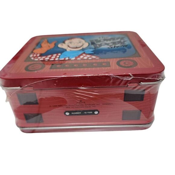 Howdy Doody Vintage NWT Metal Retro Hallmark Limited Edition Lunch Box Movie Pro - Picture 5 of 6